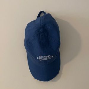 Blue baseball cap